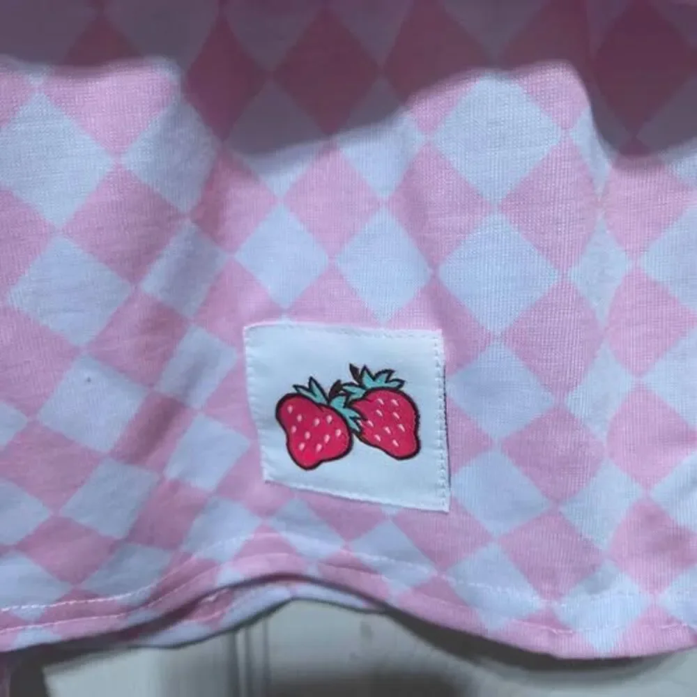 Strawberry Shortcake girls Medium 7/8 tank and short set new with tags